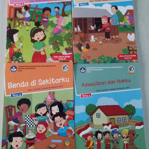 Foto Produk Paket Buku Tematik SD kelas.3 kurikulum 2013 Edisi Revisi 2018 dari Giri Pustaka