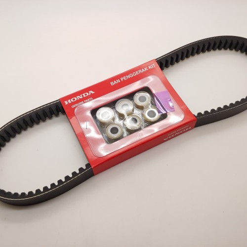 Foto Produk Vanbelt Spacy Fi & Beat Fi & Scoopy Fi Non Esp Set Roller Original HGP dari Lestari Motor 2