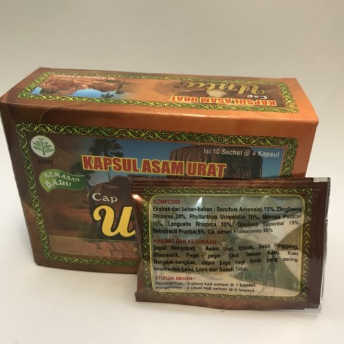 Foto Produk Kapsul Asam Urat Cap Unta 10pcs dari Diamante Herbs