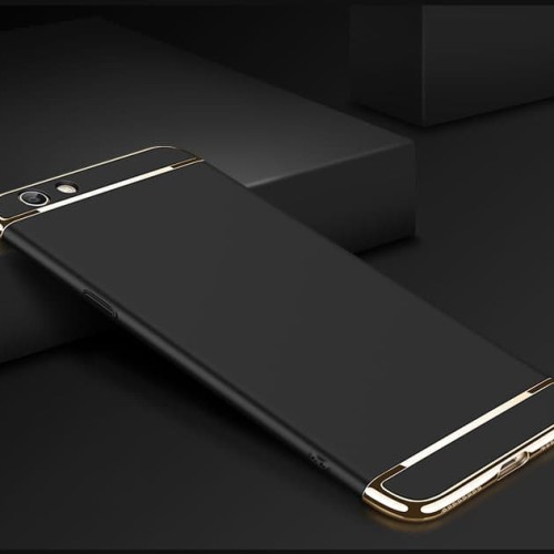 Foto Produk Oppo F1 plus 3 in 1 Hardcase PC / electroplating case / chrome case dari importking