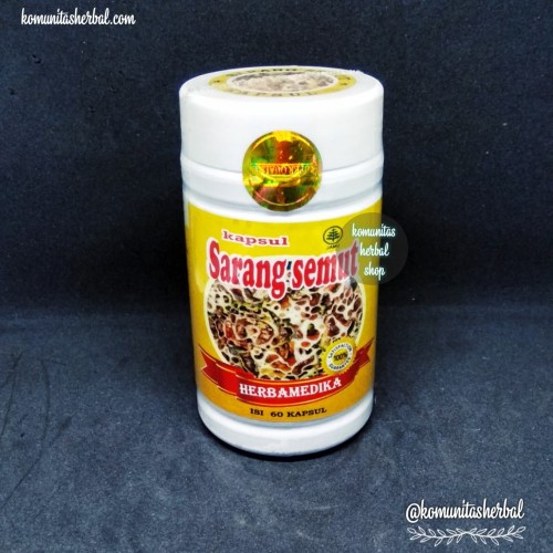 Foto Produk Kapsul Sarang Semut 60 dari KOMUNITAS HERBAL SHOP