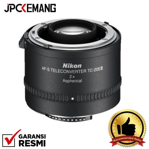 Foto Produk Nikon AF-S Teleconverter TC-20E III GARANSI RESMI dari JPCKemang