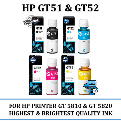 Jual Tinta Hp Gt51 Gt52 Original Semua Warna Tinta Printer Hp Gt5810 Jakarta Pusat Das Livia Computer Tokopedia