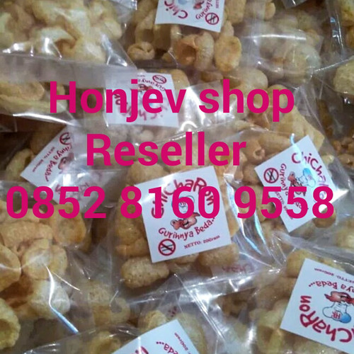Foto Produk Kerupuk kulit babi /samcan goreng chicharon HK 20gram. dari honjev shop