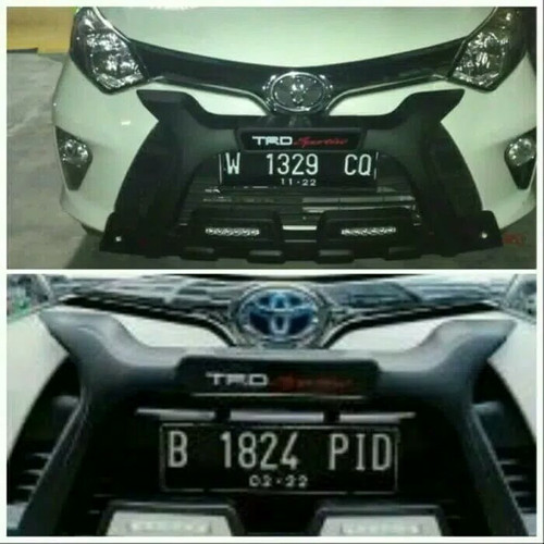 Foto Produk Tanduk depan bumper depan model luxury led mobil calya sigra dari ben vrs n audio