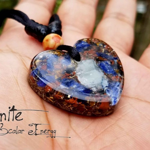 Foto Produk ORGONITE SCALAR ENERGY PENDANT + 7 CHAKRA(TRIPLE POWER) - TYPE 3 dari Orgonite Scalar