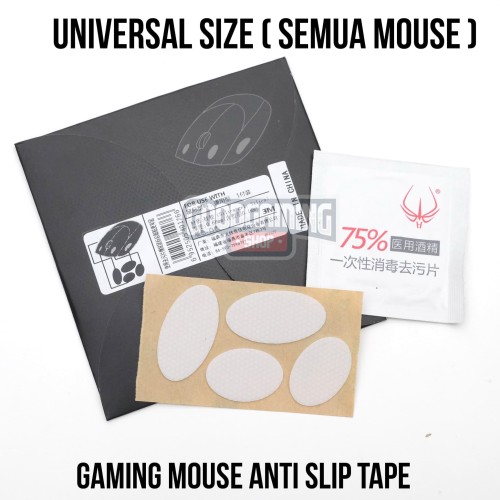 Foto Produk HOTLINES GAMES ANTISLIP TAPE ANTILICIN TAPE UNIVERSAL SIZE ALL MOUSE dari GOODGAMINGM2M