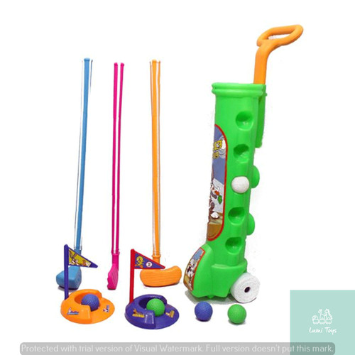 Foto Produk Lumi Toys MAINAN GOLF SET Anak Mainan Olah Raga Sport Hadiah dari Lumi Toys