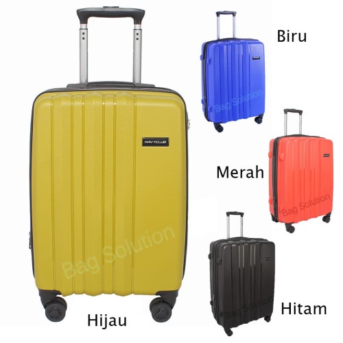 Foto Produk Navy Club Koper Hardcase PP - Resleting Anti Tusuk HJJB Size 24 Inch - Hijau dari Bag Solution