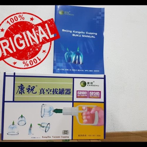 Foto Produk Baru Kop \U002F Alat Bekam Kang Zhu Isi 12 \U002F Kangzhu 12 \U002F Kz dari Jaela Store.ID