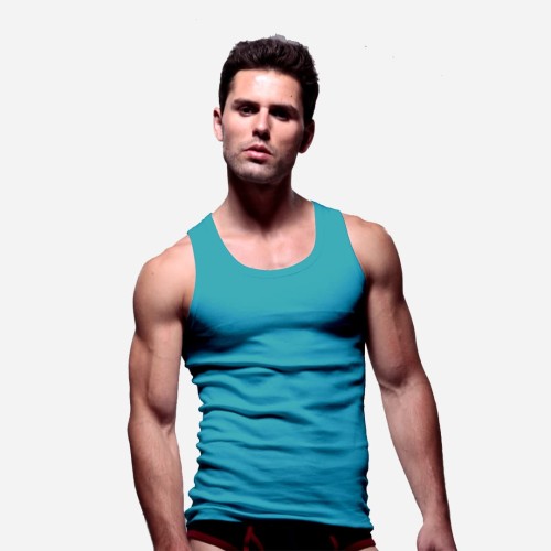 Foto Produk LGS Innerwear - Blue - Tank Top - 1 Pcs - Biru Muda, S dari LGS Generation
