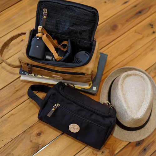 Foto Produk Tas Kamera Sling Bag Pouch Camera Mirrorless - Firefly Ingvar Black dari Mirakel Shop