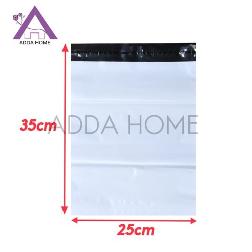 Foto Produk Polymailer Plastik Packing Olshop Tebal Putih 25x35 cm - ADDA HOME dari vintagestory