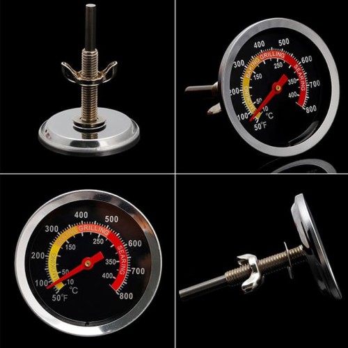 Foto Produk Bimetal Thermometer 10-400C Oven Food Termometer Frying Analog Jarum dari HRDIK