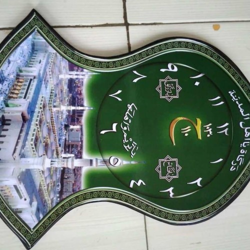 Foto Produk Jam Dinding Terompah Masjid Nabawi NEW CJ409 dari Gulinear0081