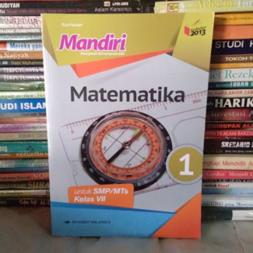 Foto Produk Buku Mandiri Matematika kelas 7 revisi erlangga dari Toko buku Ramu