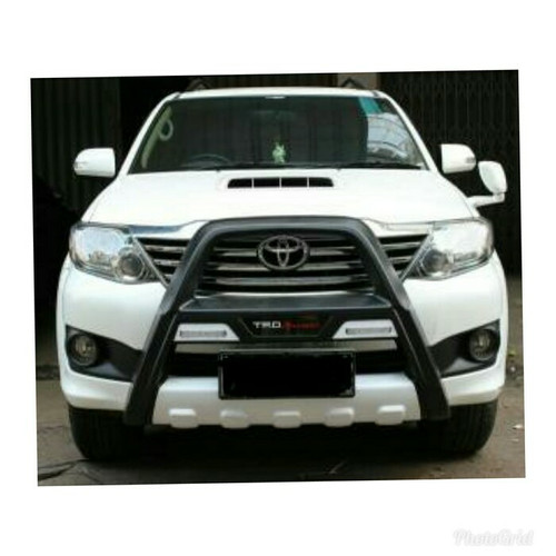 Foto Produk Tanduk Depan Bumper Depan Trd Sportivo With Led Mobil Fortuner dari Herzel Variasi&Audio