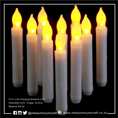 Foto Produk Lilin Elektrik LED - Electric Candle LED - Lampu Lilin - Lilin Lampu dari MK Aluminium