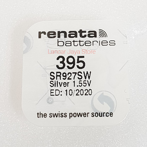 Foto Produk BATERY / BATTERIES Renata 395 SR927SW (Asli) dari Lancar Jaya Store