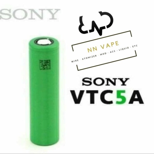 Foto Produk Battery SONY VTC5A/ SONY VTC 5A 18650 2600 mAH 25A (Authentic) dari NNVape