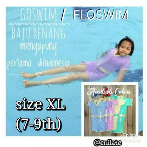Foto Produk Cuddle Me GoSwim XL (7-9th) Baju Renang Anak Bisa Mengapung dari Enilate