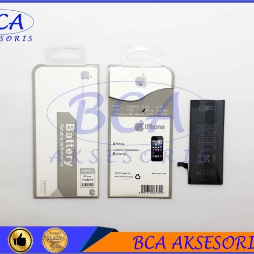 Foto Produk BATTERY BATERAI IPHONE 6 / 6G / 4.7IN / 1810MAH ORIGINAL 100% dari BCA AKSESORIS