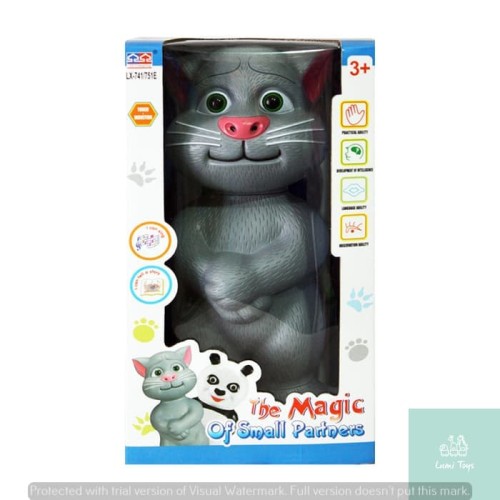 Foto Produk Lumi Toys Robot Kucing Talking Tom Cat FREE BATERAI AA 3 pcs dari Lumi Toys