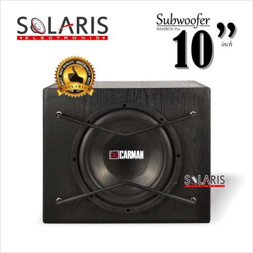 Foto Produk SUBWOOFER AKTIF 10 Inch BASSTUBE Carman CM-1011 dari Solaris Electronic