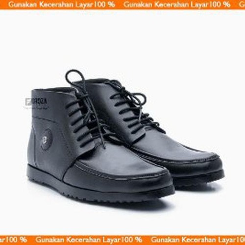 Foto Produk Dijual Sepatu Boot Pria Dress Boots Black Formal Kulit Asli Ou Limited dari RaysD