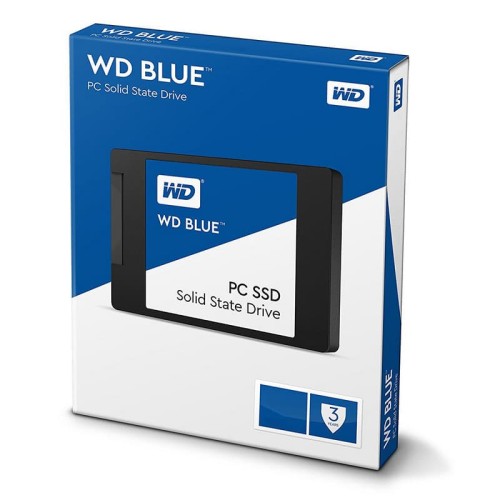Foto Produk WD SSD BLUE 250GB / 2.5" SATA 7mm SSD / 3D NAND SSD / 5 years warranty dari @Kiosk