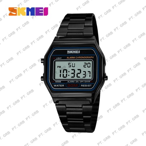 Foto Produk Jam Tangan Pria Digital SKMEI 1123 Black Water Resistant 30M dari SKMEI OFFICIAL STORE