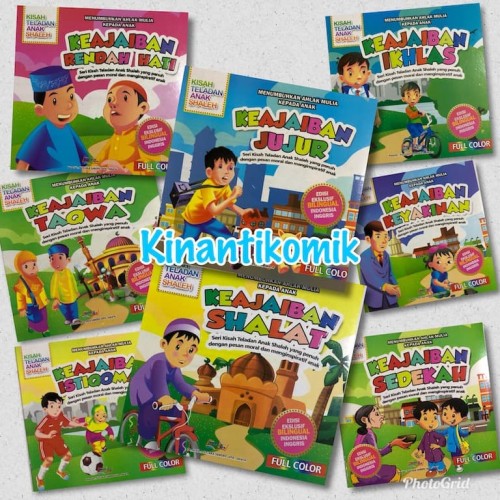 Foto Produk Kisah Teladan Anak Shaleh - Edisi Buku Anak Islami (SDO) - Ikhlas dari Kinantikomik
