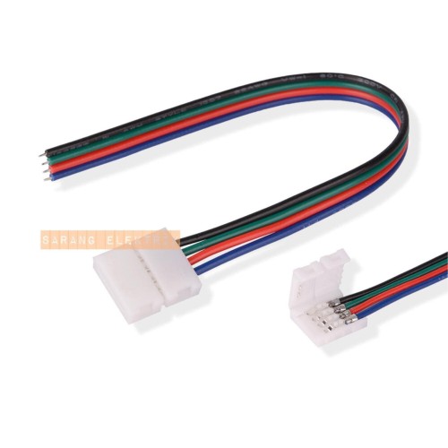Foto Produk Konektor / Connector Jepit Kabel Untuk Led Strip RGB 10MM dari GrosirAksesorisFashion
