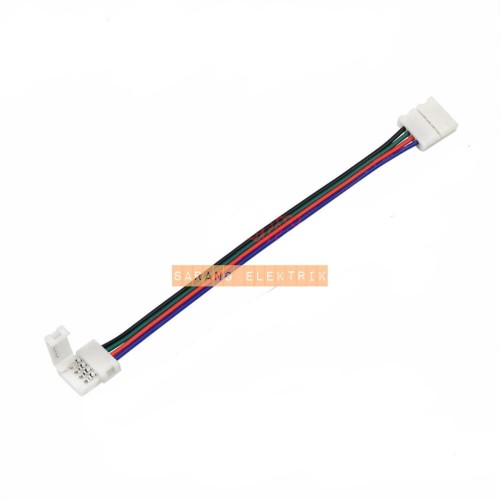 Foto Produk Konektor / Connector Led Strip RGB Kabel ( 2kepala / 2sisi ) dari GrosirAksesorisFashion