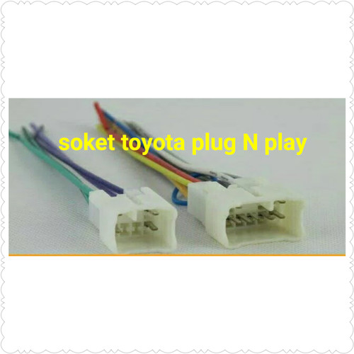 Foto Produk socket-soket head unit double din toyota dari jus variasi