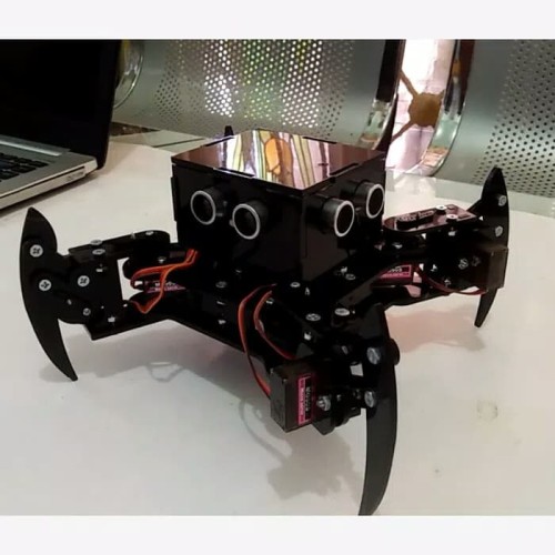 Foto Produk spider robot mg90s (chassis + arduino + servo ) dari microbot