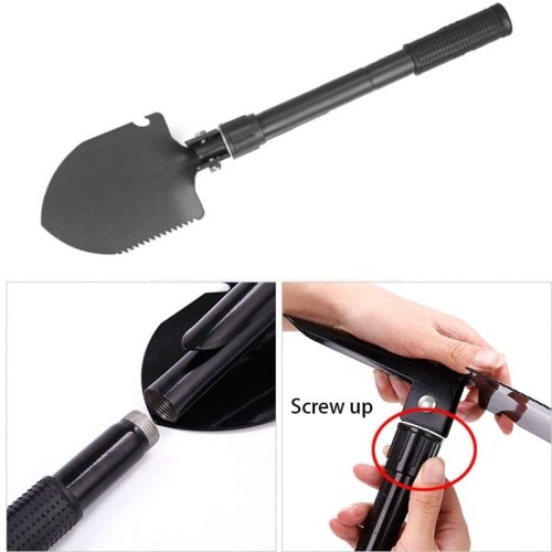 Foto Produk Military Portable Folding Camping Shovel Survival-PACUL SEKOP dari ini-shop