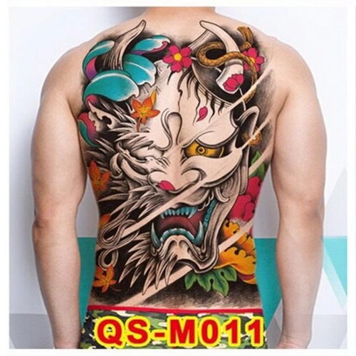 Foto Produk Tato/Tatto temporary/Tatto temporer/ Tatto punggung 36x48 cm GROSIR dari Abadi Foto