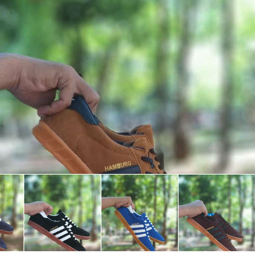 Foto Produk Sepatu Sneakers Adidas Hamburg Premium Original Quality dari ridoshop9