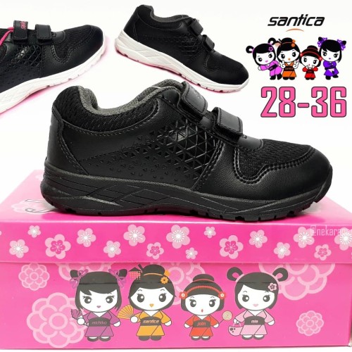 Foto Produk SEPATU SEKOLAH ANAK HITAM VELCRO SANTICA HIROSHI SEPATU SD KETS - Putih, 28 dari ANEKARAGAM DOT COM
