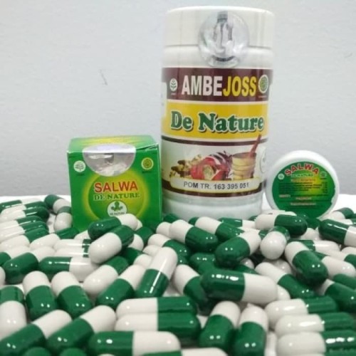 Foto Produk Obat Wasir Ambeien stadium 2, 3, 4 AMBEJOSS dan salep SALWA dari Herbal de Nature