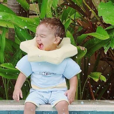 Foto Produk Floswim S (1-3th) Baju Renang Anak Bisa Mengapung (Goswim) - Hijau dari Enilate