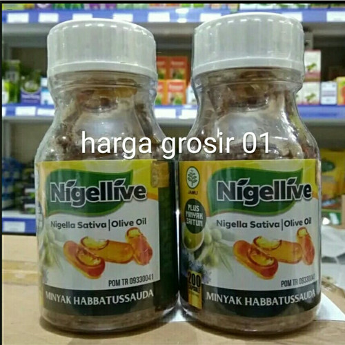 Foto Produk Nigelive 200 Nigelive 200 habbatussauda zaitun habatussauda zaitun dari harga grosir 01