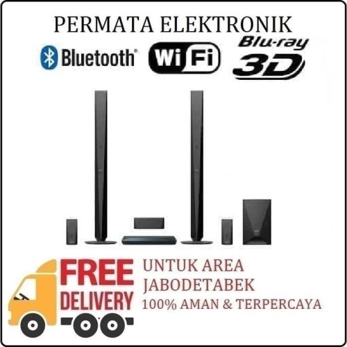 Foto Produk SONY Home Theater 5.1 BDV-E4100 Bluetooth Blu-Ray 3D Smart 1000W Wi-Fi dari Permata Elektronik