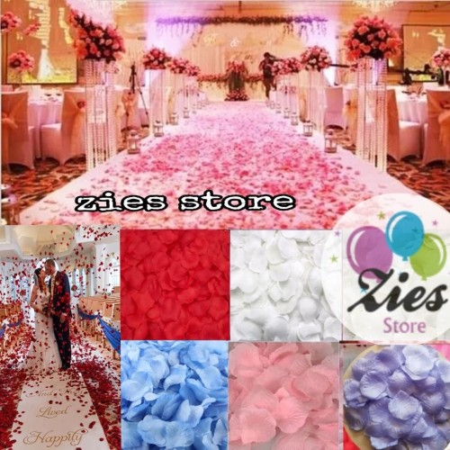 Foto Produk Rose petals / kelopak bunga mawar palsu dari Zies store