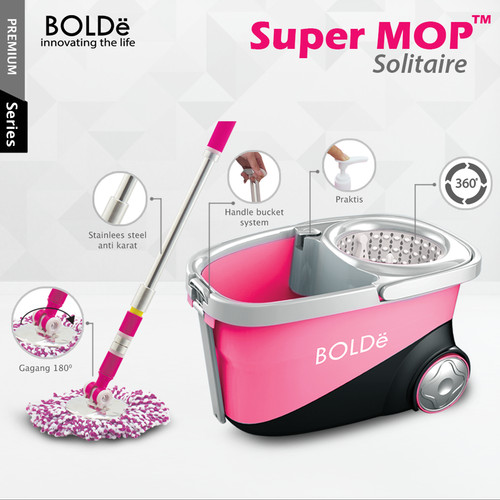 Foto Produk BOLDe Super Mop Solitaire - Fuchsia dari BOLDe Official Store