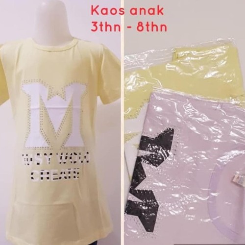 Foto Produk Baju Kaos Anak Perempuan 4 dari Franziska
