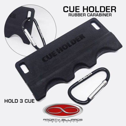 Foto Produk RUBBER CUE HOLDER FOR 3 CUE dari Amorty Billiards