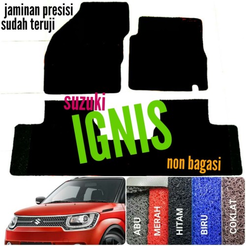 Foto Produk Karpet Mie Bihun Mobil Suzuki Ignis tanpa bagasi dari SMR Karpet Mobil Jogja