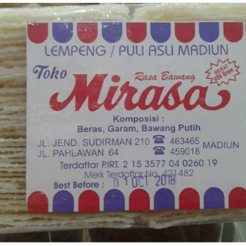 Foto Produk Krupuk Puli Mirasa dari toko.luqman